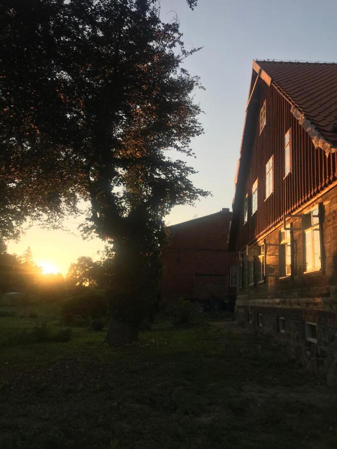 Zabytkowy Drewniany Dom Z 1887 Roku Nowy Dwor Gdanski Luaran gambar